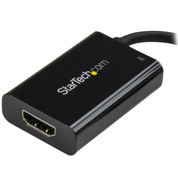 StarTech.com CDP2HDUCP USB grafisk adapter 3840 x 2160 pixel Sort