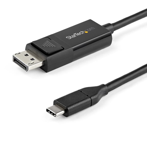 StarTech.com 1 m USB-C till DisplayPort 1.2-kabel - dubbelriktad