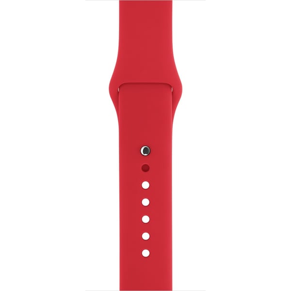 Apple MLD82ZM/A Smart bærbart (wearable) tilbehør Band Rød Fluoroelastomer