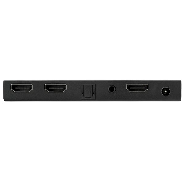 StarTech.com 2-portars HDMI-splitter (4K 60 Hz, med scaler, HDCP 2.2, EDID-emulering, 7.1 surroundljud