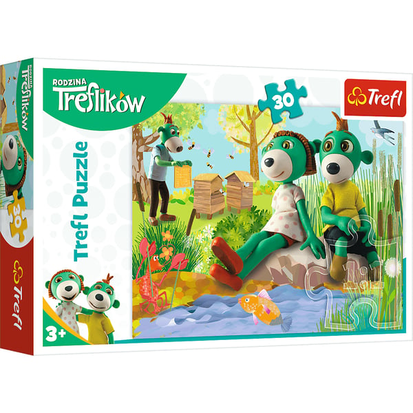 Palapeli 30 - Treflikit TREFL-lammella