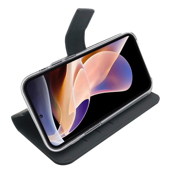 Celly Wally mobiltelefon etui 16,8 cm (6.6") Tegnebogsetui Sort