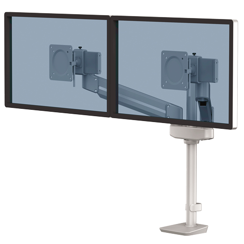 Fellowes Tallo 8614001 monitorin kiinnike ja jalusta 101,6 cm (40") Vastaanotto Hopea