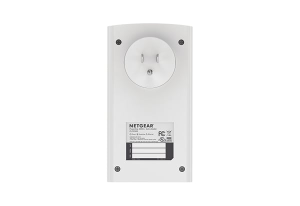 NETGEAR PLP2000-100FRS PowerLine-nätverksadapter 2000 Mbit/s Nätverksansluten (Ethernet) Vit 2 styck