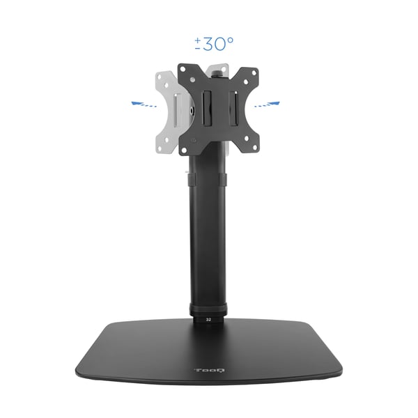 TooQ DB1127TN-B skærmbeslag og -stativer 68,6 cm (27") Skrivebord Sort