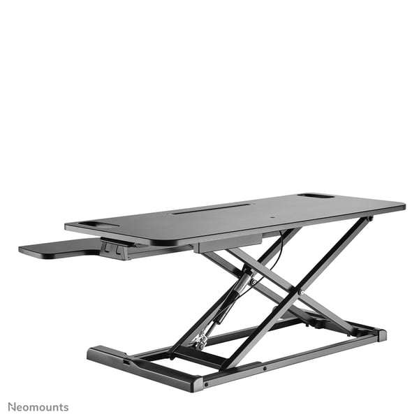 Neomounts NS-WS300BLACK desktop arbejdsplads med siddestativ