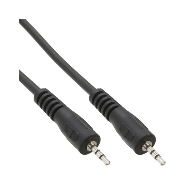 InLine 99936G audiokaapeli 5 m 2.5mm Musta