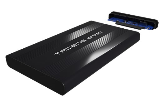 Tacens Anima AHD1 drevkabinet HDD kabinet Sort 2.5"