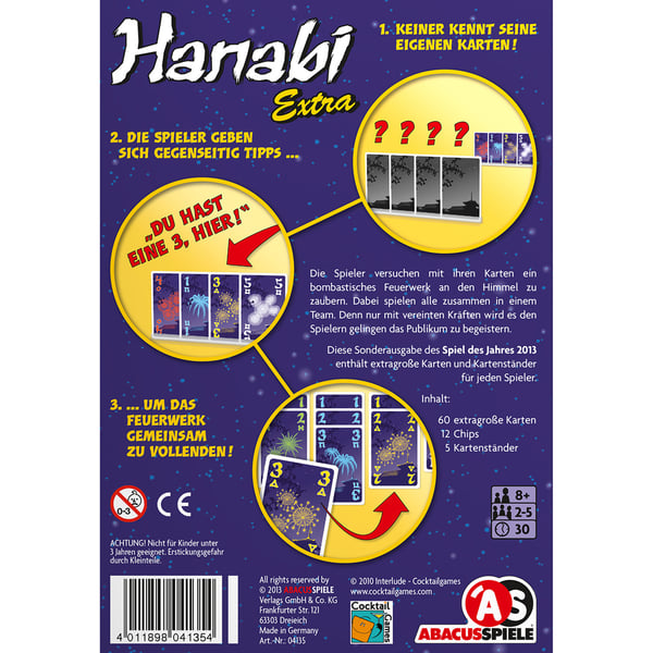 Asmodee ABA04135 sällskapsspel Kortspel Flera olika genrer