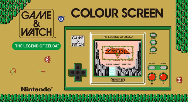 Nintendo Game & Watch: The Legend of Zelda Spillekonsol til børn