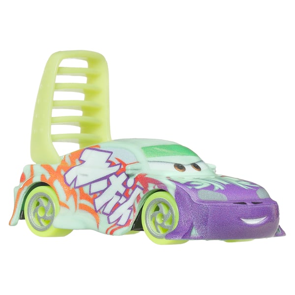 Mattel CARS GLOW RACERS DIECAST SINGLES - NR WINGO W/ FLAME