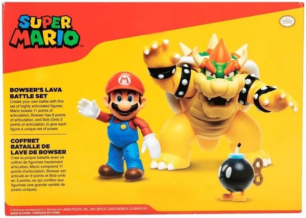 Super Mario Bowser’s Lava Battle Set