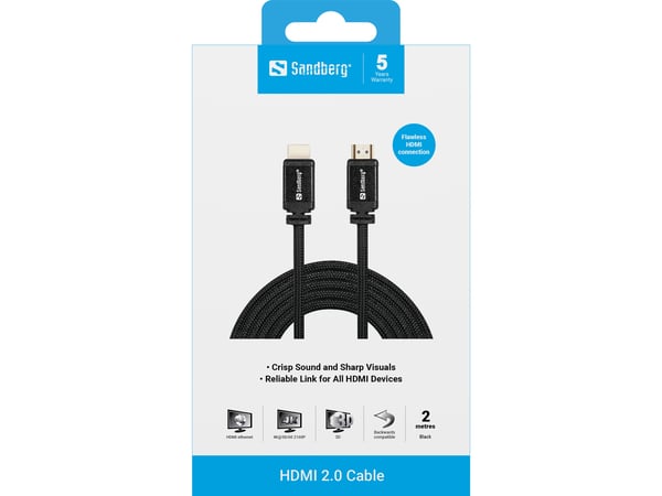 Sandberg HDMI 2.0 19M-19M, 2m