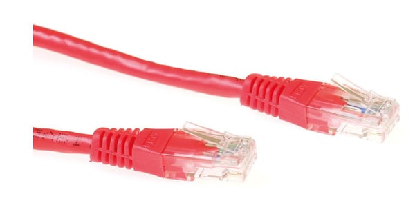 Microconnect B-UTP605R-B netværkskabel Rød 5 m Cat6 U/UTP (UTP)
