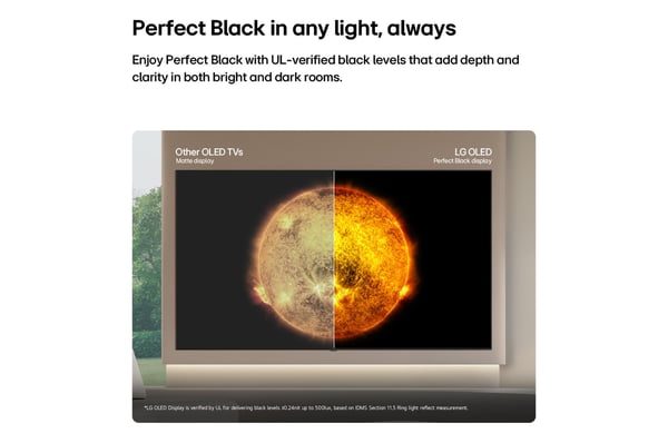LG OLED AI OLED65B6ELC 165,1 cm (65") 4K Ultra HD Smart-TV Wi-Fi Brun