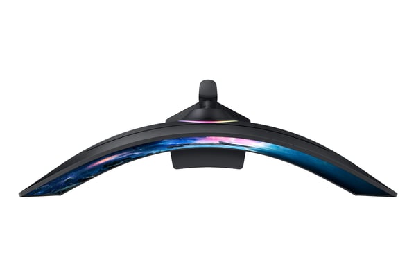 Samsung G95C computerskærm 124,5 cm (49") 5120 x 1440 pixel Dual QHD LED Sort
