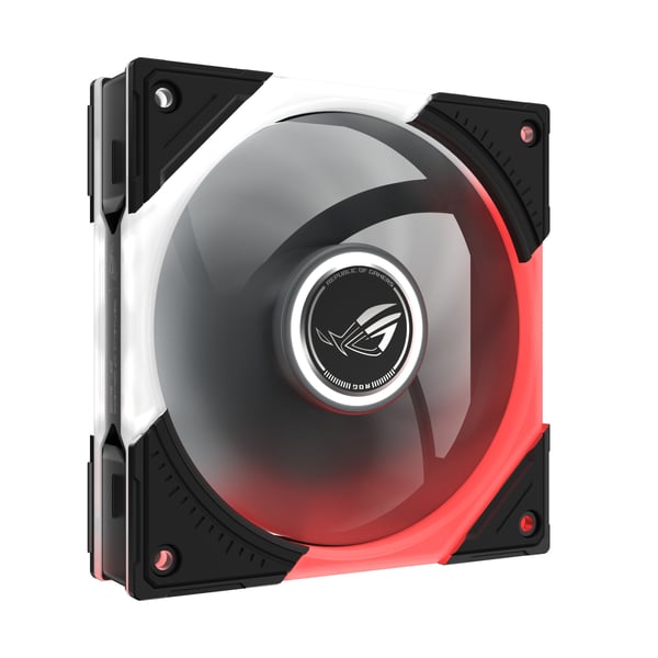 ASUS ROG Eurux GR120 ARGB Reverse Fan - Triple Pack Datorväska 12 cm Svart, Vit 3 styck