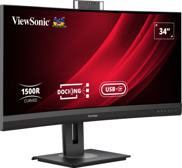 Viewsonic VG3457CV computerskærm 86,4 cm (34") 3440 x 1440 pixel UltraWide Quad HD LED Sort
