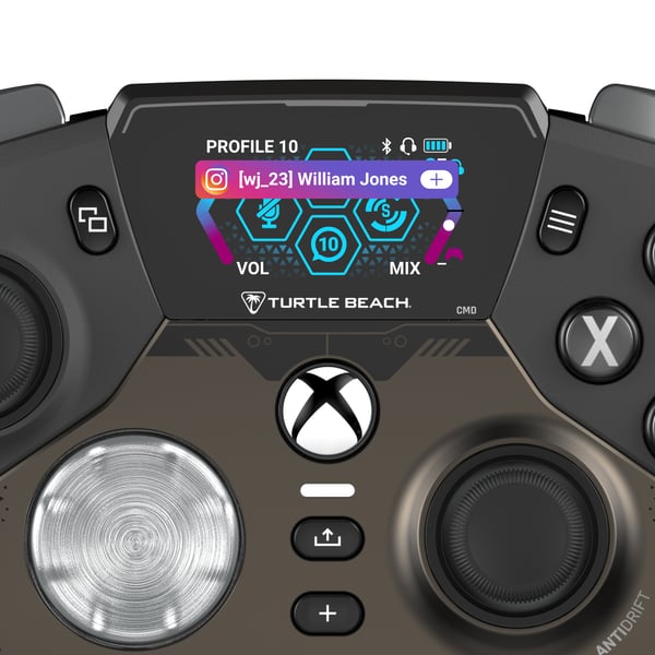 Turtle Beach Stealth Ultra Sort, Grå Bluetooth/USB Gamepad Analog/digital Android, PC, Xbox One, Xbox Series S, Xbox Series X