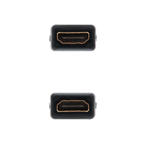 Nanocable 10.15.1200 kabel kønsskifter HDMI Sort