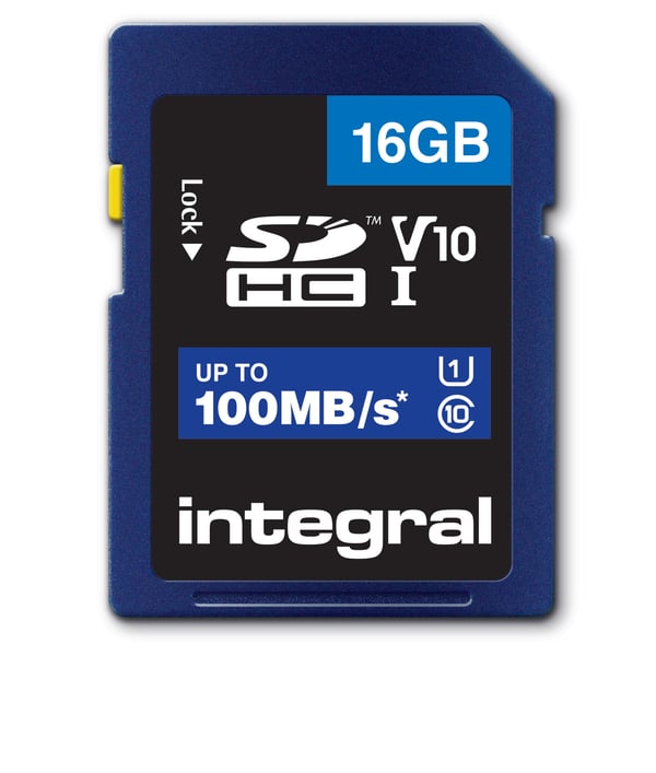 Integral INSDH16G-100V10 hukommelseskort 16 GB SD UHS-I