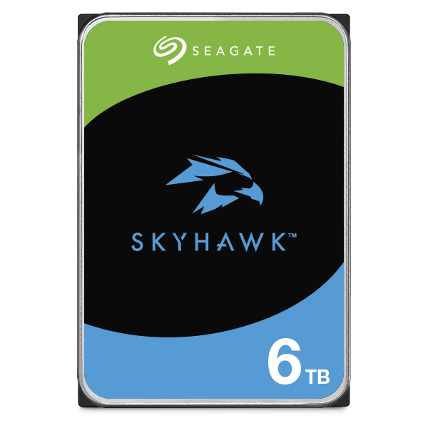 Seagate SkyHawk ST6000VX009 interna hårddiskar 6 TB 256 MB 3.5" Serial ATA III
