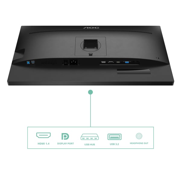 AOC P2 27P2Q computerskærm 68,6 cm (27") 1920 x 1080 pixel Fuld HD LED Sort