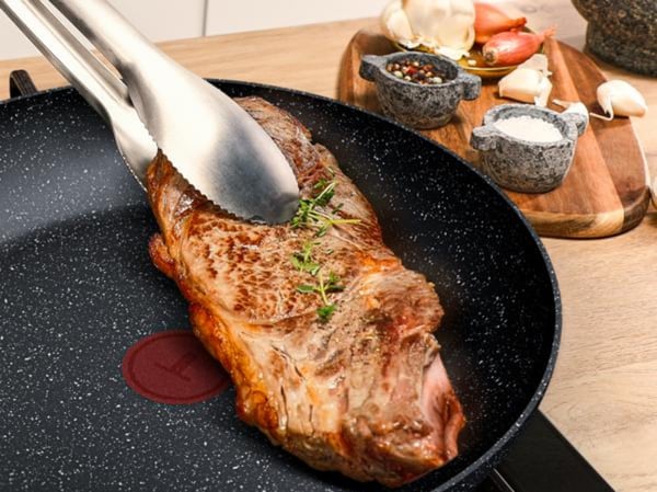 Tefal Explore Stone G0110232 stekpanna Allmän matlagning Rund