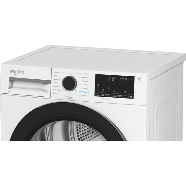 Whirlpool C WD R47M WBS IT tørretumbler Fritstående Front-læsning 7 kg Hvid