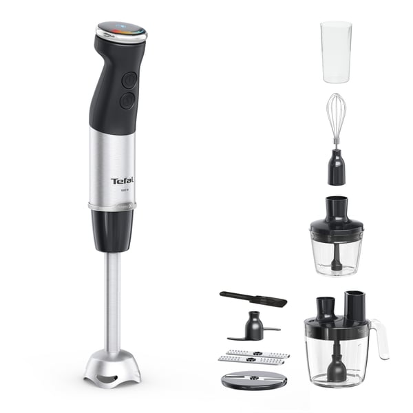 Tefal Quickchef+ HB67G830 mixer 0,8 l Stavmixer 1000 W Svart, Rostfritt stål