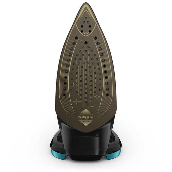 Tefal Puregliss FV8066 Torr & Ångstrykjärn Durilium AirGlide Autoclean soleplate 3000 W Svart, Blå