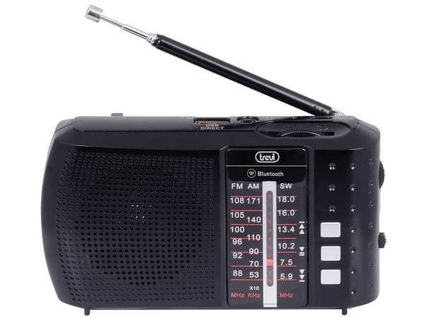 Trevi 0RA7F2000 radio Kannettava Analoginen & digitaalinen Musta