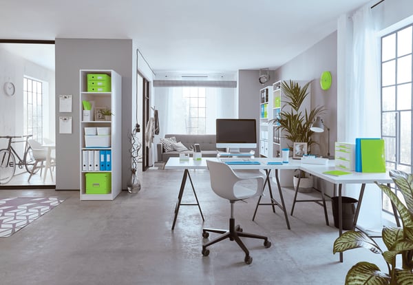 Leitz 3-klap elastikmappe WOW A4