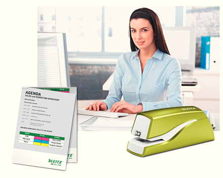 Leitz NeXXt WOW elektrisk hæftemaskine 10 ark