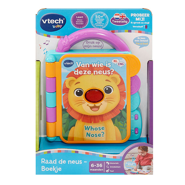 VTech Baby Raad de neus - Boekje