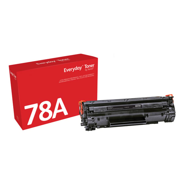 Everyday™ Mustavalko Toner by Xerox compatible with HP 78A (CE278A), Standard capacity