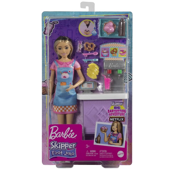 Barbie Skipper Babysitters Inc. Skipper First Jobs Doll and Accessories