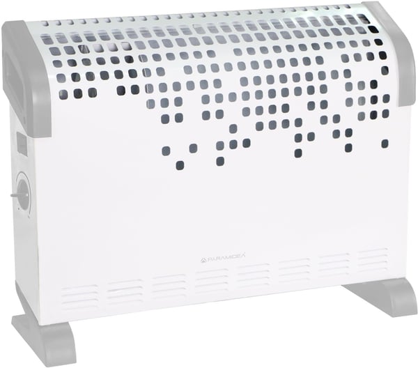 Pyramidea TC203V varmeapparat Indendørs Grå, Hvid 1800 W Konvektor elektrisk rumvarmer