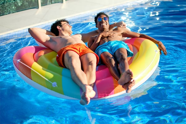 Bestway 43722 pool- och badmadrass Multifärg Monokromatiskt PVC