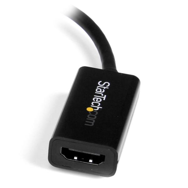 StarTech.com MDP2HD4KS videokabel adapter 0,15 m Sort