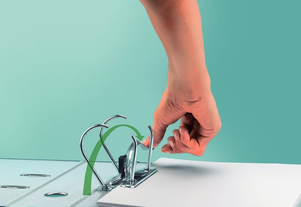 Leitz 10105052 ringbind A4 Turkis