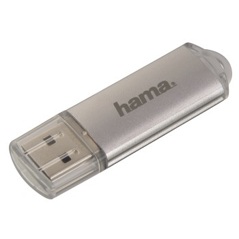 Hama Laeta FlashPen, USB 2.0, 128GB USB-muisti USB A-tyyppi Hopea