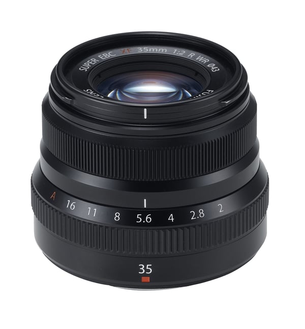 Fujifilm FUJINON XF35mm F2.0 R WR MILC Standardlinse Sort