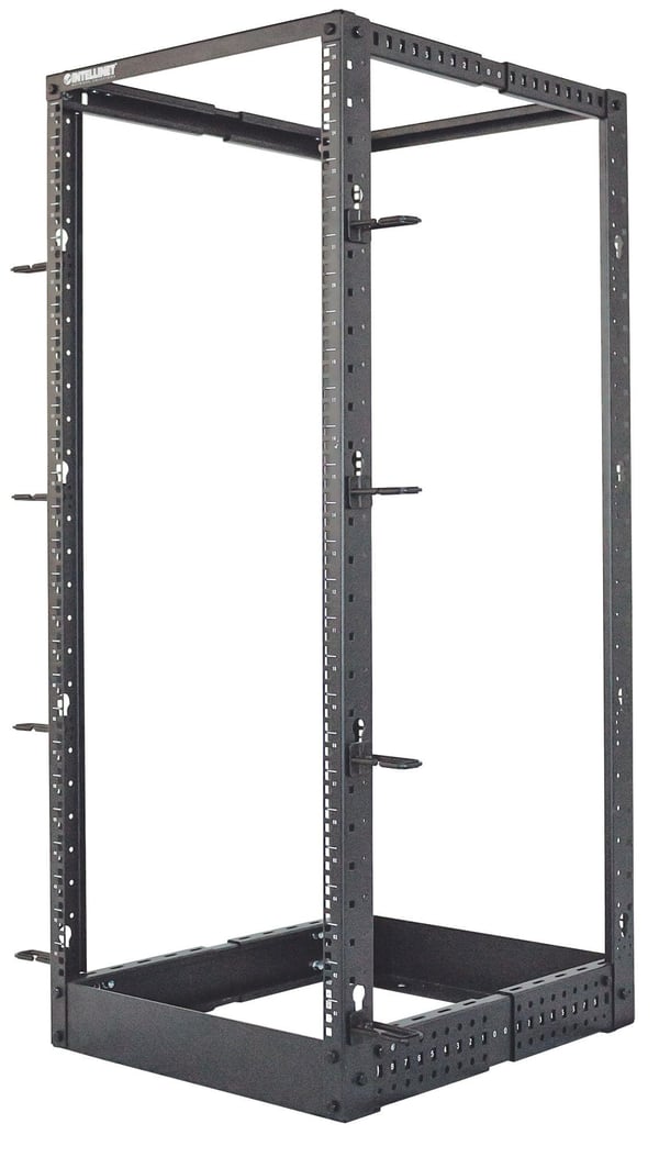 Intellinet 714242 rack 26U Fristående rack Svart Intellinet 714242 rack 26U Fristående rack Svart