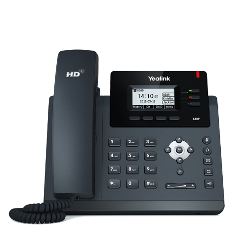 Yealink SIP-T40P IP-telefon Sort LCD