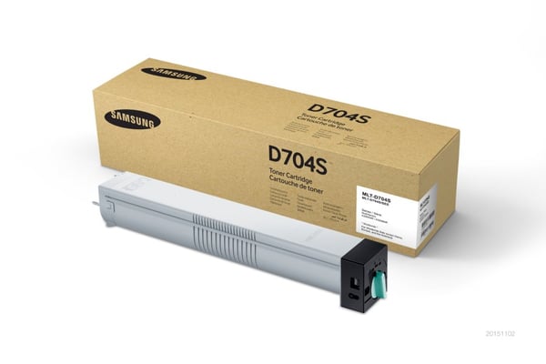 Samsung MLT-D704S Toner Schwarz tonerpatron 1 stk Original Sort