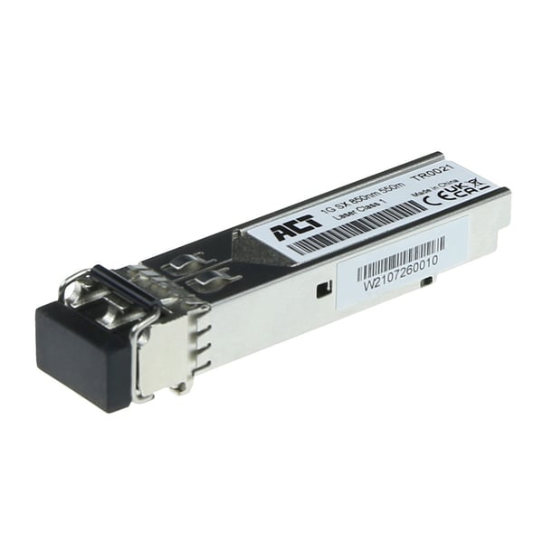 ACT TR0021 modul til netværksmodtager Fiberoptisk 1250 Mbit/s SFP 850 nm ACT TR0021 modul til netværksmodtager Fiberoptisk 1250 Mbit/s SFP 850 nm