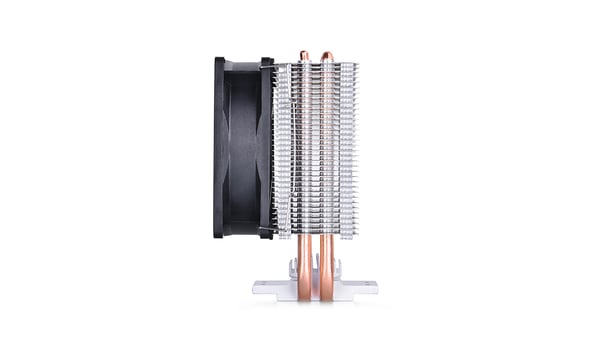 DeepCool ICE EDGE MINI FS V2.0 Processor Luftkylare 8 cm Svart, Blå, Silver 1 styck