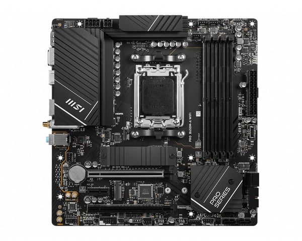 MSI PRO B650M-A WIFI AMD B650 AM5-sockel micro ATX