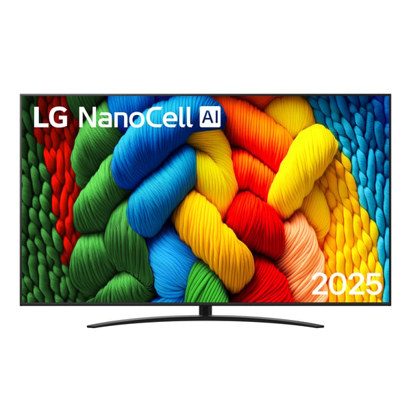 LG NanoCell AI 86NANO81A6A 2,18 m (86") 4K Ultra HD Smart TV Wi-Fi Sort